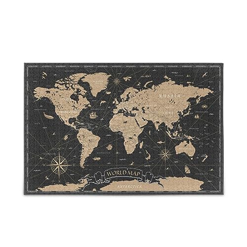 Kigai Weltkarte 500 Teile Holzpuzzle für Erwachsene, Teenager, Kinder, lustiges Familienspiel für Urlaub, Spielzeug, Geschenk, Heimdekoration Kigai Weltkarte 500 Teile Holzpuzzle für Erwachsene, Teenager, Kinder, lustiges Familienspiel für Urlaub, Spielzeug, Geschenk, Heimdekoration von Kigai