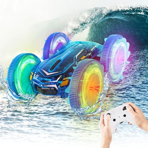 Kihhvlo Ferngesteuertes Auto für 5–12 jährige Jungen, 2,4GHz rc Auto mit LED-Leuchten, Geländefahrzeug als Weihnachts- und Geburtstagsgeschenk für Jungen und Mädchen Kihhvlo Ferngesteuertes Auto für 5–12 jährige Jungen, 2,4GHz rc Auto mit LED-Leuchten, Geländefahrzeug als Weihnachts- und Geburtstagsgeschenk für Jungen und Mädchen von Kihhvlo