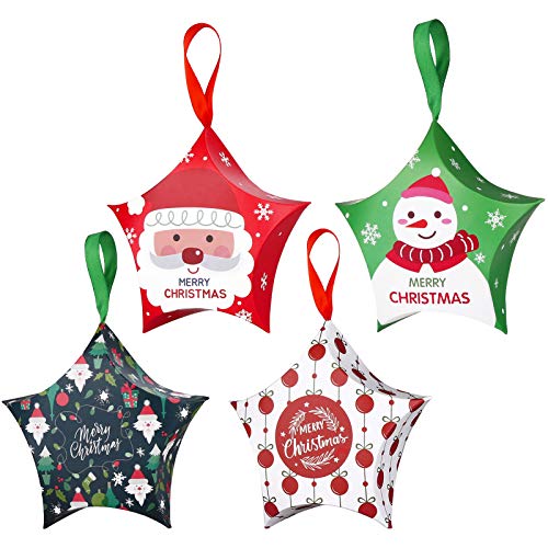 20 Stück Weihnachten Geschenkbox, Keksschachtel Pralinenschachtel Schachtel Klein mit Band für Weihnachten Geschenk Weihnachtsdeko 20 Stück Weihnachten Geschenkbox, Keksschachtel Pralinenschachtel Schachtel Klein mit Band für Weihnachten Geschenk Weihnachtsdeko von Kiiwah