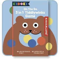 On The Go 3 in 1 Tiddlywinks Game von Kikkerland Europe