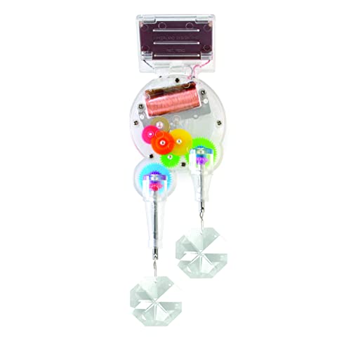 KIKKERLAND Solarbetriebener Doppel-Regenbogen-Maker mit Kristall, Mehrfarbig, 1 EA, Einheitsgröße KIKKERLAND Solarbetriebener Doppel-Regenbogen-Maker mit Kristall, Mehrfarbig, 1 EA, Einheitsgröße von Kikkerland