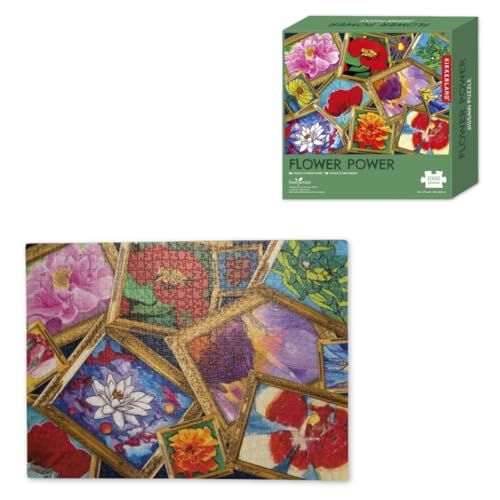 Kikkerland GG183 Malerei Blumen Puzzles, bunt Kikkerland GG183 Malerei Blumen Puzzles, bunt von Kikkerland