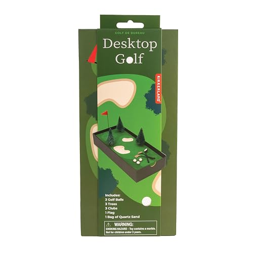 Kikkerland GG257-F Desktop-Golf-Set von Kikkerland