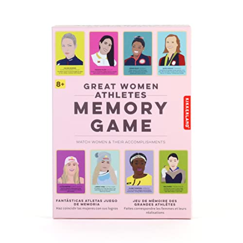 Kikkerland Great Women Athletes Memory Game Kikkerland Great Women Athletes Memory Game von Kikkerland