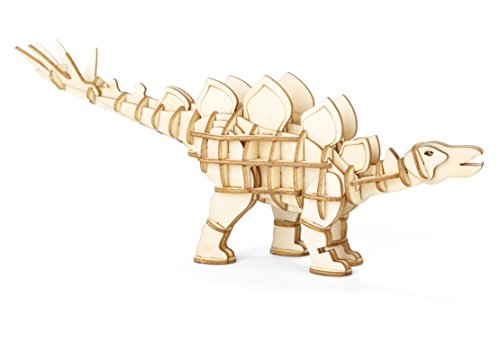 Kikkerland Stegosaurus 3D Wooden Puzzle (GG123) von Kikkerland