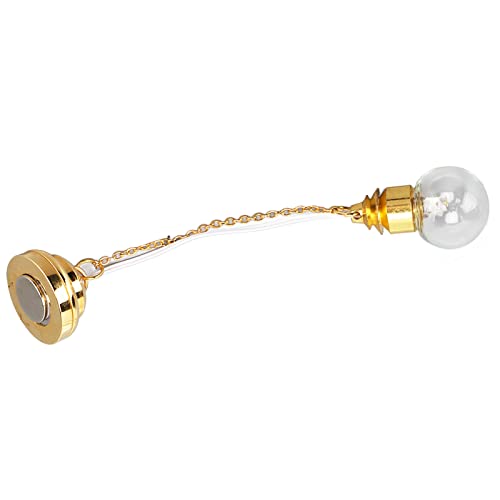 1:12 Skala Miniaturglas Kronleuchter Einkopf Weiche Beleuchtung Dollhouse Deckenlampe Golden 1:12 Skala Miniaturglas Kronleuchter Einkopf Weiche Beleuchtung Dollhouse Deckenlampe Golden von Kikumi