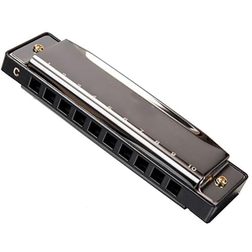Kikumi 10 Loch C Key Mund Organ Harmonika Tragbares Kleines Windinstrument für Anfängerschüler Kinder Erwachsene mit Doppelpunktunterstützungsdesign, Einfache Struktur, Bequem zu Halten, Kikumi 10 Loch C Key Mund Organ Harmonika Tragbares Kleines Windinstrument für Anfängerschüler Kinder Erwachsene mit Doppelpunktunterstützungsdesign, Einfache Struktur, Bequem zu Halten, von Kikumi