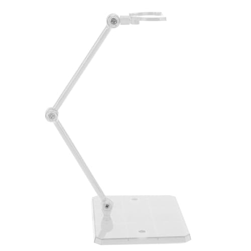 Kikumi 10 Sätze von Aktionsfiguren Stehen Flexibler Hochstabilitätspuppenhalter für eine 6 -Zoll -Modellanzeige (Klar) von Kikumi