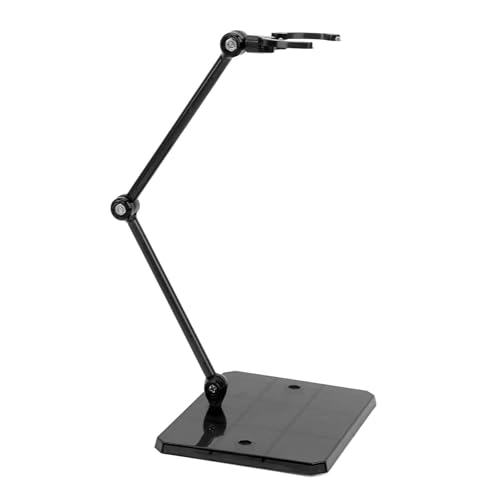 Kikumi 10 Sätze von Aktionsfiguren Stehen Flexibler Hochstabilitätspuppenhalter für eine 6 -Zoll -Modellanzeige (Schwarz) von Kikumi