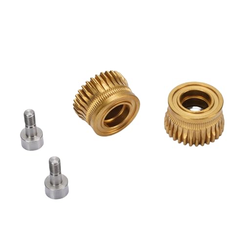 Kikumi 2pcs Motor Extruder Getriebe Alle Metallfilamentantrieb Gehärteter Stahlbeschichtung für K1 K1C K1 Maximale 3D -Druckerzubehör Teile von Kikumi