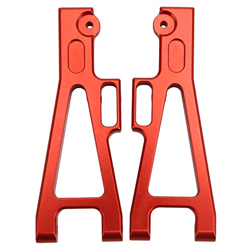 Kikumi 2pcs RC -Suspensionsarm Aluminium -Legierung DIY Upgrade Vorne und Heck Unterem Schwung Arm für JLB 1/10 -LKW (Rot) von Kikumi