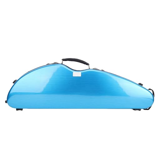 Kikumi 4/4 Violinspeichergehäuse mit Hygrometer und Kombinationsverriegelungsschulterbändern Leichte Kohlefaser Geigenbox Blau Kikumi 4/4 Violinspeichergehäuse mit Hygrometer und Kombinationsverriegelungsschulterbändern Leichte Kohlefaser Geigenbox Blau von Kikumi