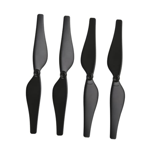 Kikumi 4 Paare Hochwertige Kohlefaserklingen für (Schwarz) von Kikumi