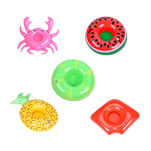 Kikumi 5 Pack Aufblasbare Getränkehalter Drink Floaties für Poolpartys Schwimmender Cup -Halter Modischer Fußball Aufblasen Wasserschale Kikumi 5 Pack Aufblasbare Getränkehalter Drink Floaties für Poolpartys Schwimmender Cup -Halter Modischer Fußball Aufblasen Wasserschale von Kikumi