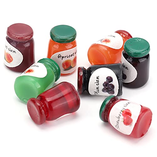 Kikumi 8pcs Mini Jams 1:12 Simulationsminiatur -Szenenmodell -Puppenhauszubehör für über 3 Jahre Alt Kikumi 8pcs Mini Jams 1:12 Simulationsminiatur -Szenenmodell -Puppenhauszubehör für über 3 Jahre Alt von Kikumi