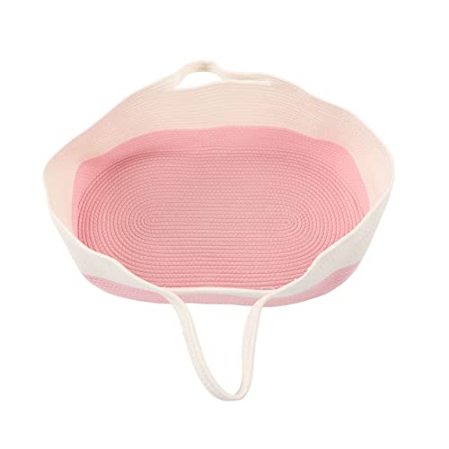 Kikumi Baby Schlafkorb Faltbare Cartoon Sicherheit Tragbares Baumwollbaby mit Korbkorb (Rosa) von Kikumi
