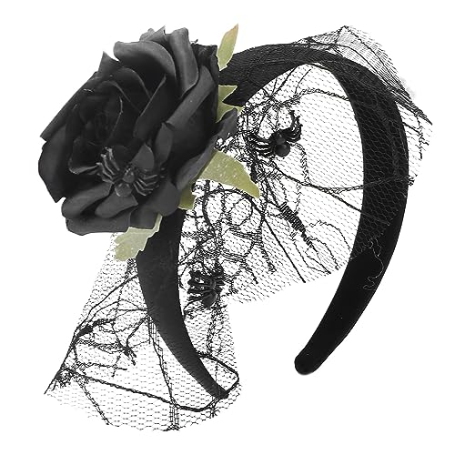 Kikumi Elegantes Gaze -Stirnband, Exquisite Blumenhaarband für Halloween -Party, Ergonomisches Design, Charmante Kostümzubehör, Geeignet für Tägliche Verschleiß, Weihnachten, Halloween Kikumi Elegantes Gaze -Stirnband, Exquisite Blumenhaarband für Halloween -Party, Ergonomisches Design, Charmante Kostümzubehör, Geeignet für Tägliche Verschleiß, Weihnachten, Halloween von Kikumi