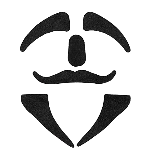 Kikumi Fake Mustach Set Novel Cosplay Kostüm Augenbrauen Vorräte für Halloween -Aufführung Kikumi Fake Mustach Set Novel Cosplay Kostüm Augenbrauen Vorräte für Halloween -Aufführung von Kikumi