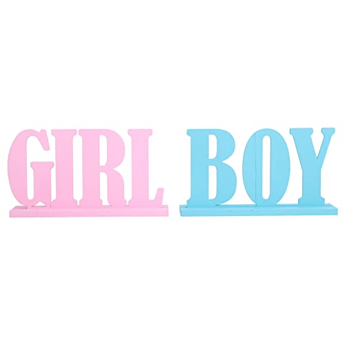 Kikumi Geschlecht Enthüllen Tischdekorationen Holz Boy Girl Holzschilder für Babyparty Geschlecht Enthüllung Partyzubehör Kikumi Geschlecht Enthüllen Tischdekorationen Holz Boy Girl Holzschilder für Babyparty Geschlecht Enthüllung Partyzubehör von Kikumi