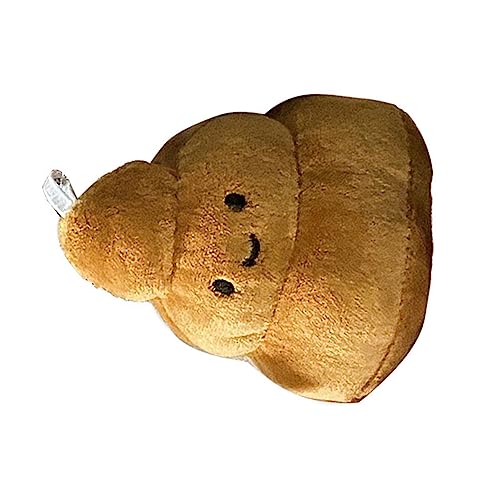 Kikumi Poop Plüschpuppe Anhänger Lustige Emotionen Süße Dekorative Gefüllte Poop Plüschspielzeug für Kühlschrankmagneten von Kikumi