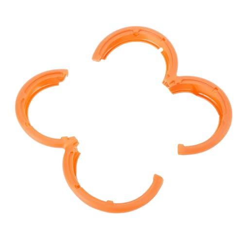 Kikumi Propeller Guard Protector Prop -Stoßfänger Kollision Impact Protective Cover Ring TPE für NEO -Drohnenzubehör (Orange) von Kikumi