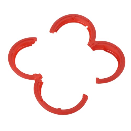 Kikumi Propeller Guard Protector Prop -Stoßfänger Kollision Impact Protective Cover Ring TPE für NEO -Drohnenzubehör (Rot) von Kikumi