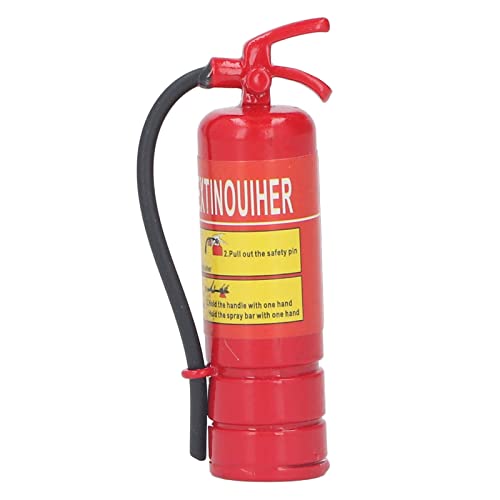 Kikumi Puppenhaus Feuerlöscher Mininatur 1:12 Legierungsmodell Dekoratives Zubehör Im Skala (L (79x28x33cm/31.1x11x13in)) von Kikumi