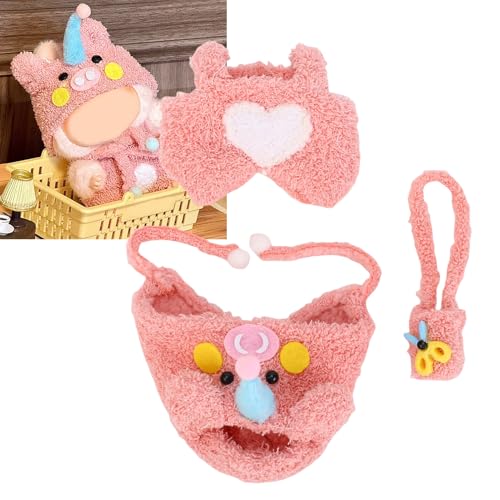 Kikumi Puppenkleidung Set für 17 cm Puppen Süße Piggy Animal Style Premium Doll Outfit mit Accessoires für Sammler Kikumi Puppenkleidung Set für 17 cm Puppen Süße Piggy Animal Style Premium Doll Outfit mit Accessoires für Sammler von Kikumi