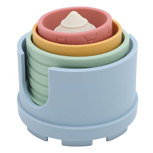 Kikumi Schloss Stapel Spielzeug Food Grade Silicon Weiche Teether Bildung Baby Zahne Spielzeuggeschenk von Kikumi