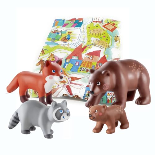 Haba Little Friends Waldtiere Spielset Tiere Fuchs Waschbär Braunbär Babybär Haba Little Friends Waldtiere Spielset Tiere Fuchs Waschbär Braunbär Babybär von Kilala