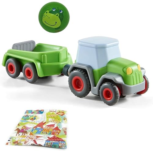 KiLaLa Haba Kullerbü Traktor mit Anhänger und Holzkugel Frosch Fabian Geschenkset KiLaLa Haba Kullerbü Traktor mit Anhänger und Holzkugel Frosch Fabian Geschenkset von Kilala