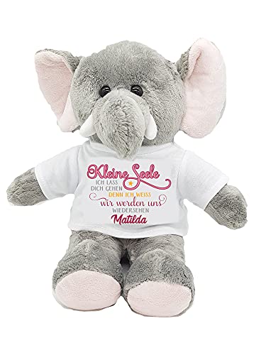 Kilala Elefant Kuscheltier für Sternenkinder mit Namen (Mädchen kleine Seele) von Kilala