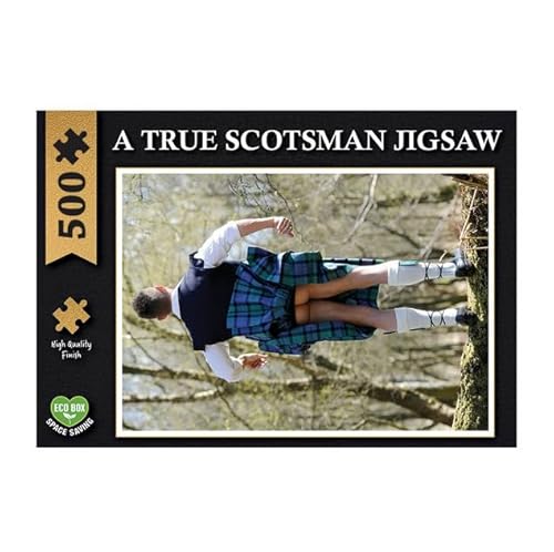 A True Scotsman Scottish Puzzle mit 500 Teilen A True Scotsman Scottish Puzzle mit 500 Teilen von Kilts Wi Hae