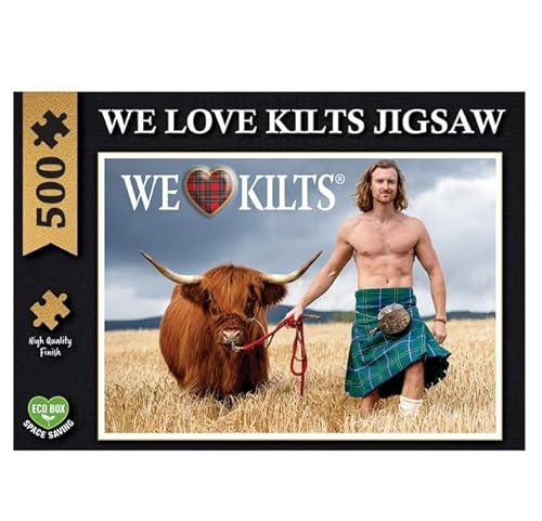 Scottish We Love Kilts "The Duchess" Puzzle mit 500 Teilen Scottish We Love Kilts "The Duchess" Puzzle mit 500 Teilen von Kilts Wi Hae