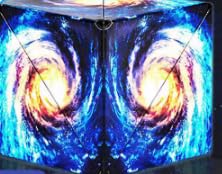 Zauberwürfel Set 3D - Unendliche Sterne Zauberwürfel Stressabbau Puzzle Magnetische Intelligenz Spielzeug Kinder Erwachsene Geschenke (Universe) von Kimimara