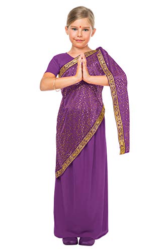 Banyant Toys, S.L. - DISFRAZ BOLLYWOOD MÄDCHEN LILA - KK8059-5-6 Jahre von kimokawaii