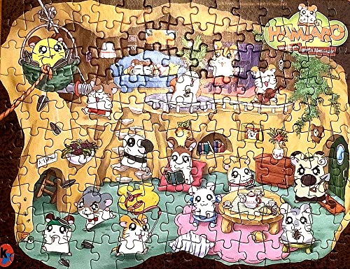 Kinder Überraschung, Hamtaro der Goldhamster. Maxi -Ei Puzzle mit Beipackzettel (Puzzle aus 150 Teilen) von Kinder Überraschung