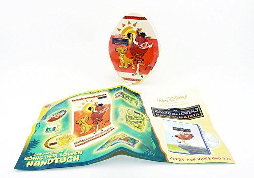 Kinder Überraschung, Presshandtuch von König der Löwen mit Beipackzettel Kinder Überraschung, Presshandtuch von König der Löwen mit Beipackzettel von Kinder Überraschung