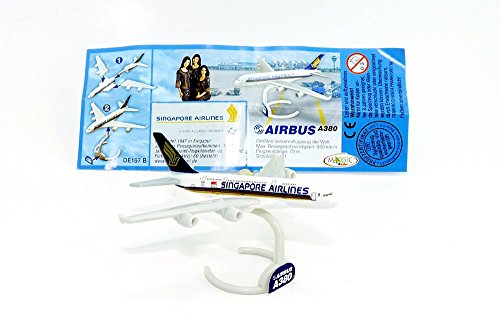 Kinder Überraschung, Star Alliance Flugzeugmodell von Singapore Airlines A380 Airbus Kinder Überraschung, Star Alliance Flugzeugmodell von Singapore Airlines A380 Airbus von Kinder Überraschung