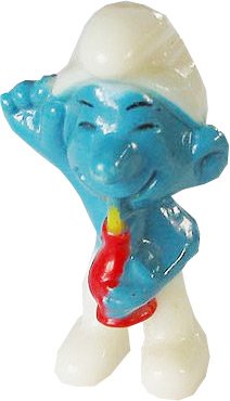 Kinder Überraschung Limoschlumpf von Peyo. Serie "Erkennst Du Deinen Schlumpf" Kinder Überraschung Limoschlumpf von Peyo. Serie "Erkennst Du Deinen Schlumpf" von Kinder