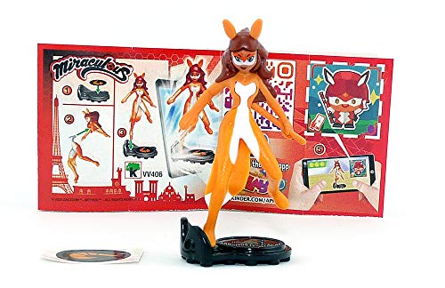 Kinder Überraschung Rena Rouge von den Miraculous 2 mit Aufkleber (Beipackzettel Nummer VV406) von Kinder Überraschung