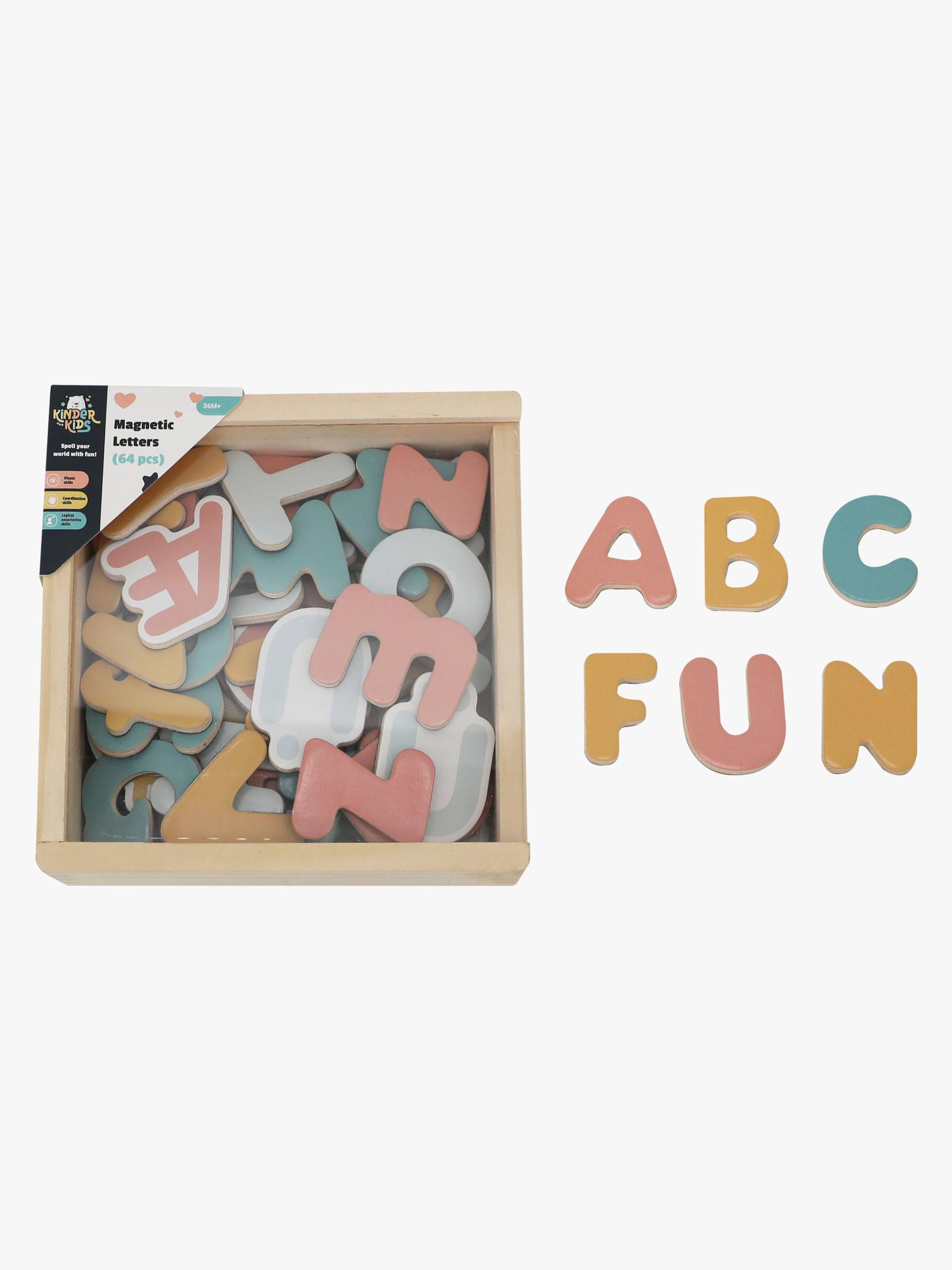 Kinder and Kids Magnetbuchstaben 64 Teile von Kinder and Kids