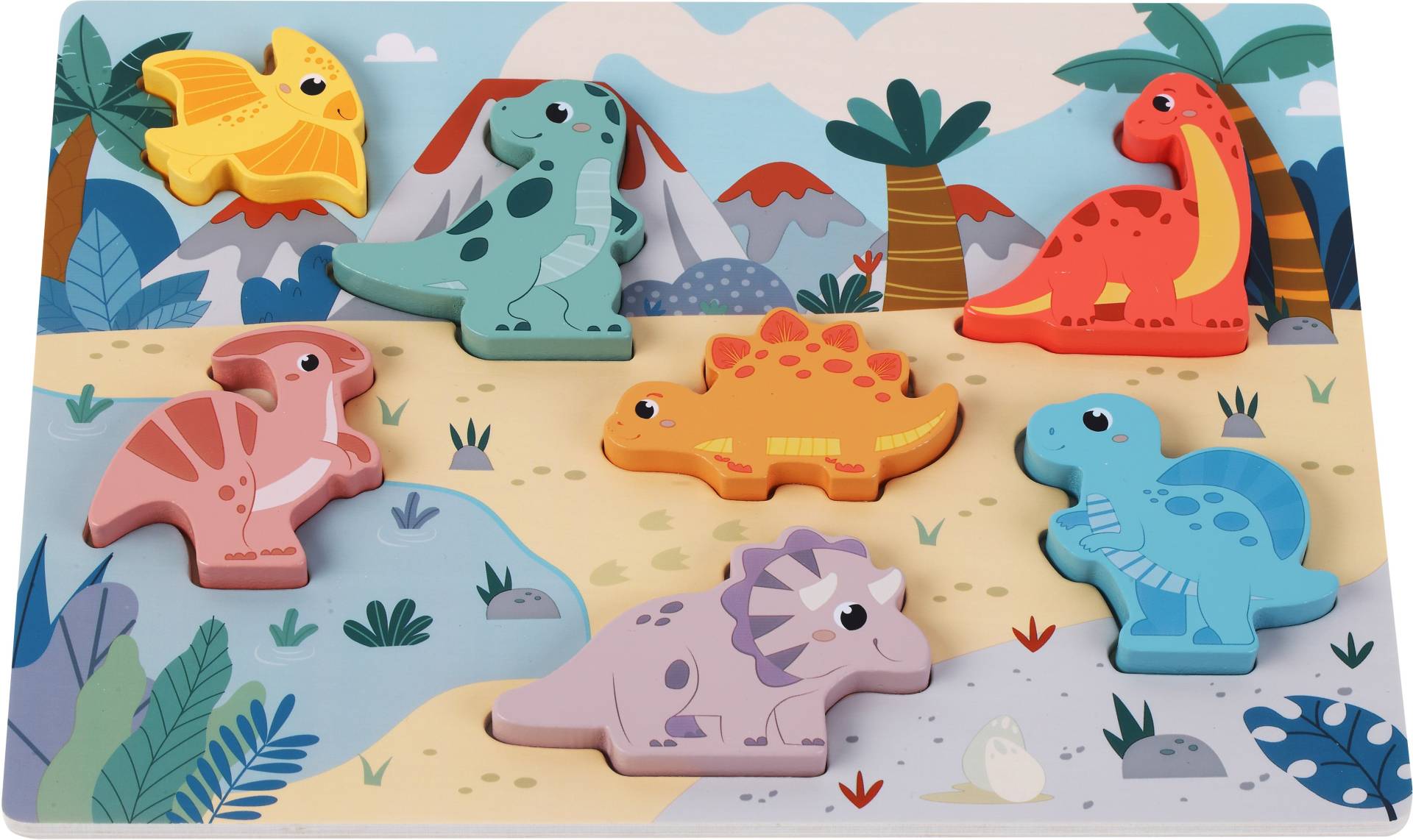 Kinder and Kids Puzzle Dinosaurier 7 Teile Kinder and Kids Puzzle Dinosaurier 7 Teile von Kinder and Kids