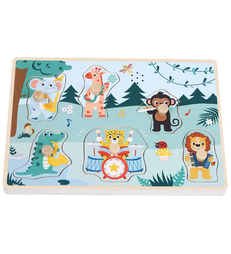 Kinder and Kids Puzzlespiel m. Musik - Holz - Kinder and Kids - One Size - Puzzlespiele Kinder and Kids Puzzlespiel m. Musik - Holz - Kinder and Kids - One Size - Puzzlespiele von Kinder and Kids