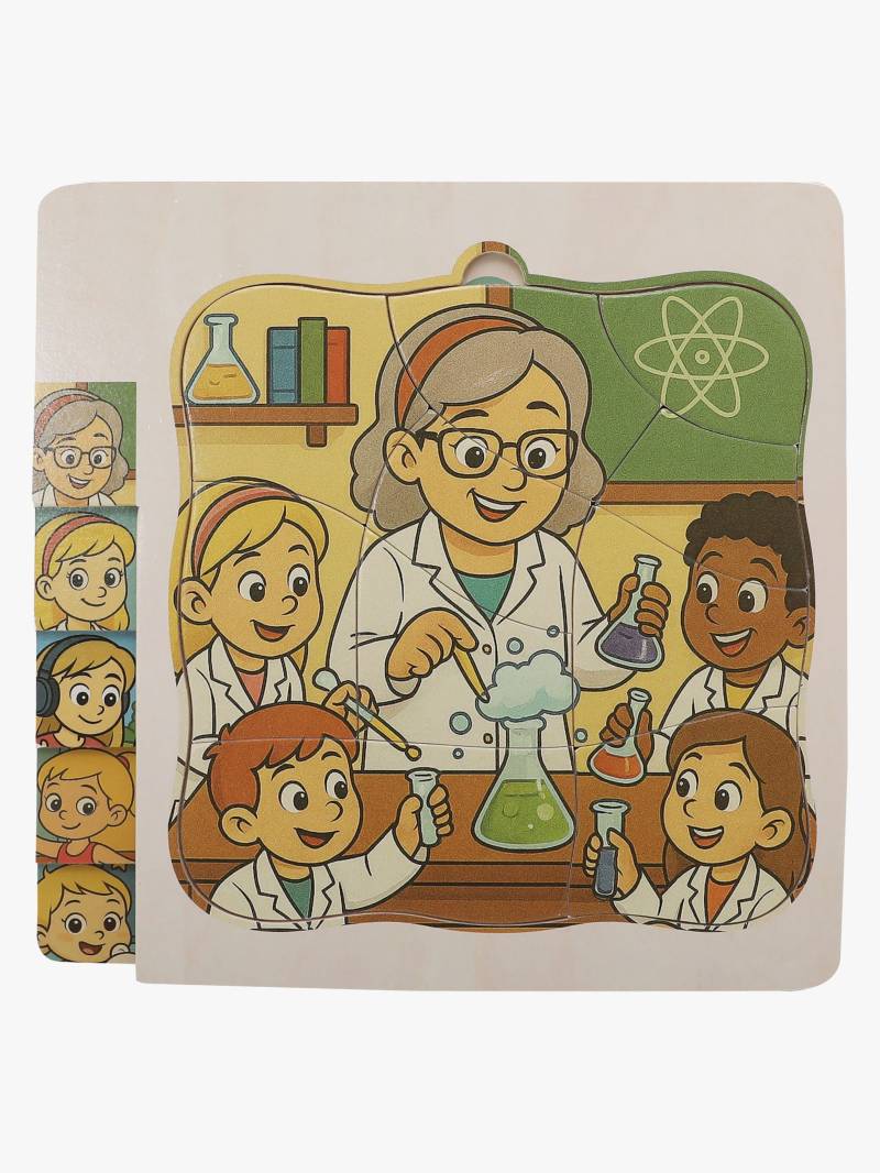 Kinder and Kids Schicht-Puzzle Chemie von Kinder and Kids