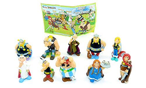 Kinder Überraschung, Satz Asterix und die Wikinger mit BPZ (Komplettsätze) von Kinder