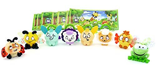 Kinder Überraschung, Satz mit 8 Figuren Die Bunte Frühlingsbande aus dem Ü-Ei Ostern 2019 Kinder Überraschung, Satz mit 8 Figuren Die Bunte Frühlingsbande aus dem Ü-Ei Ostern 2019 von Kinder
