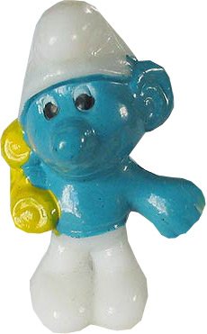 Kinder Überraschung, Schwatzschlumpf aus der Serie Erkennst Du Deinen Schlumpf Kinder Überraschung, Schwatzschlumpf aus der Serie Erkennst Du Deinen Schlumpf von Kinder
