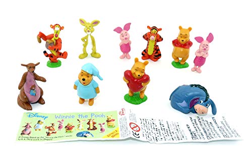 Kinder Überraschung Figurenstatz Winnie The Pooh mit Beipackzettel [Firma Zanini] von Kinder