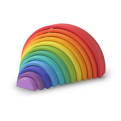 Kinderfeets® Arches Rainbow - Stapelbare Holzbögen von Kinderfeets®